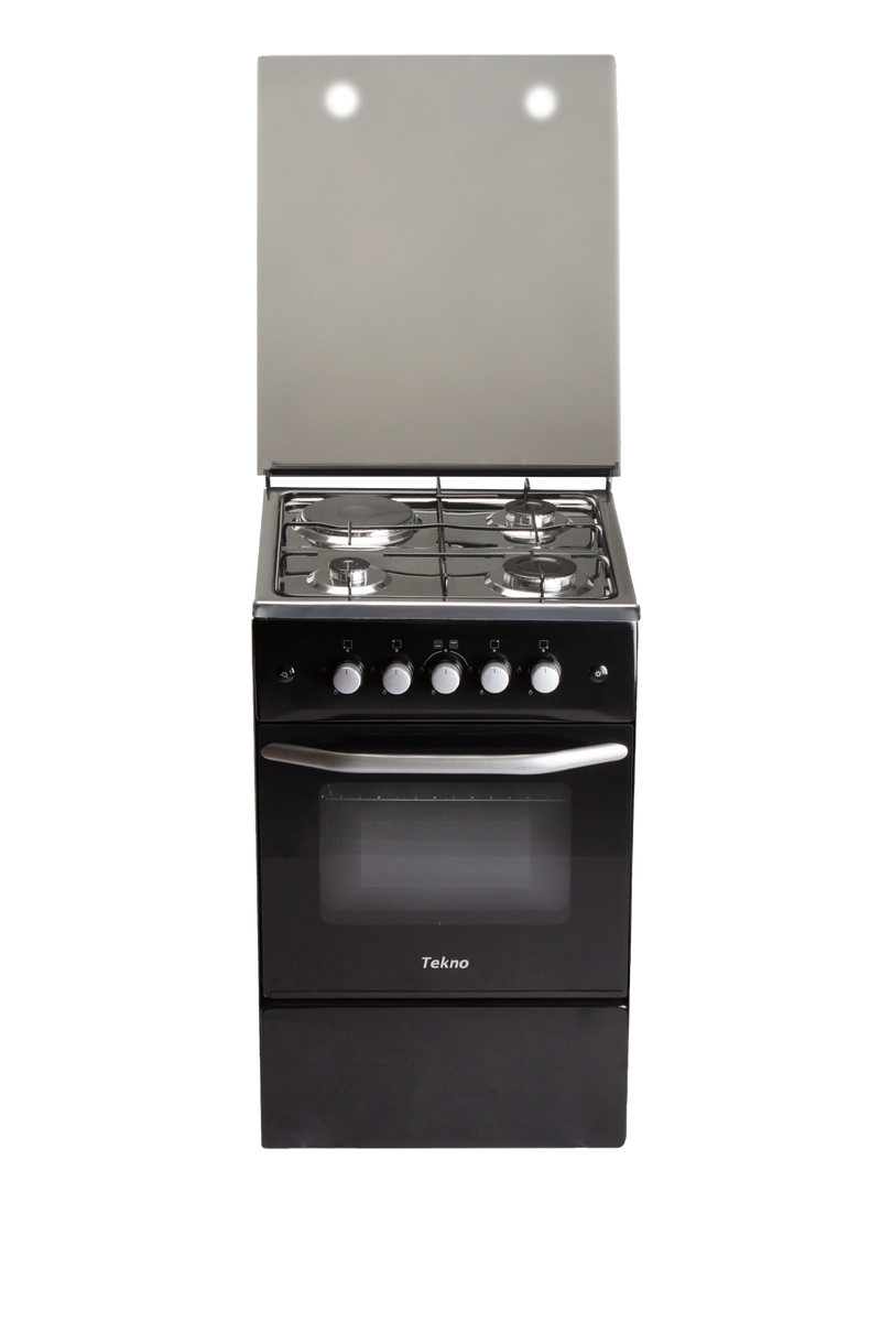 Tekno Range (3 Gas 1 Electric, Gas Oven, Gas Grill with Safety Device
