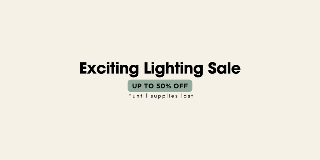 Exciting Lighting Sale