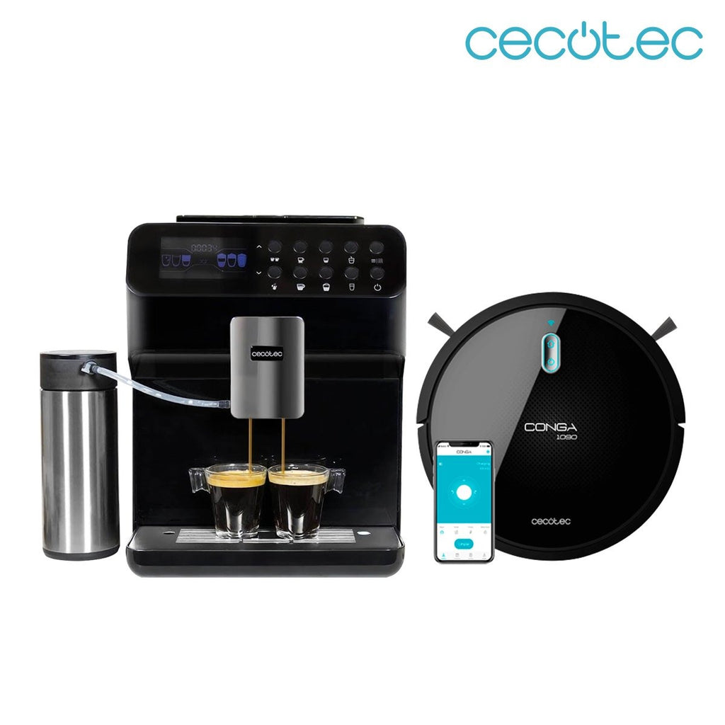interior source, cecotec, coffee machine, coffee maker, robot vacuum